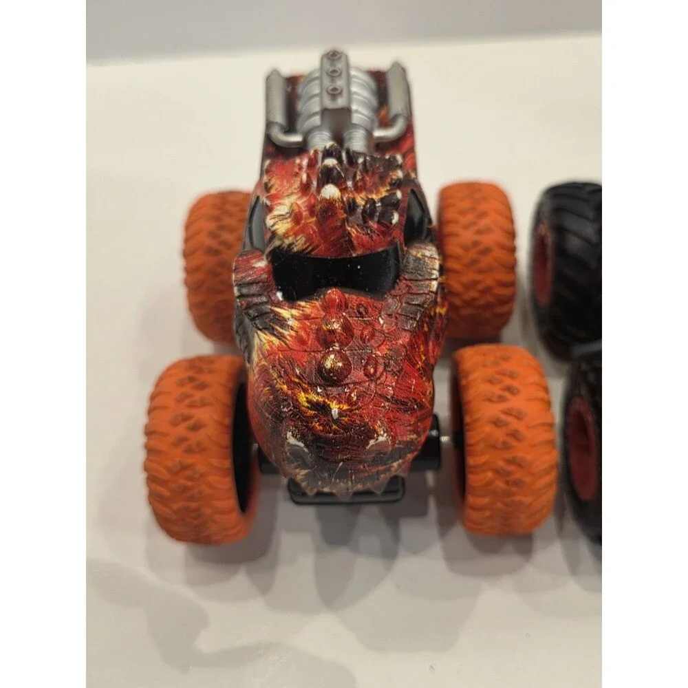 Monster Jam Trucks Big Wheels Lot of 3
